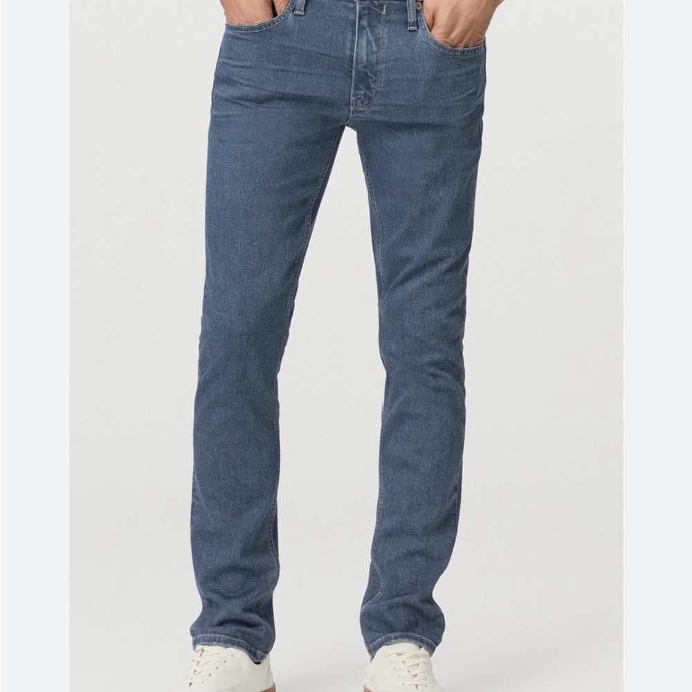 PAIGE Men's Federal Slim Fit Stretch Denim Jeans Sz 36